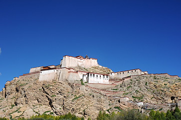 Image showing Ancient Tibetan castle