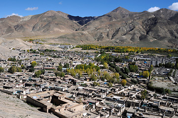 Image showing Tibetan city