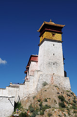 Image showing Ancient Tibetan castle