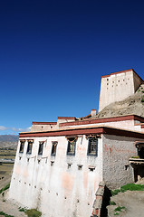 Image showing Ancient Tibetan castle