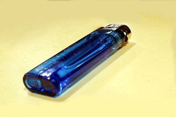 Image showing plain blue lighter