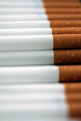 Image showing plain cigarettes