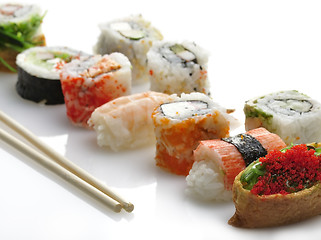 Image showing Sushi Assortment