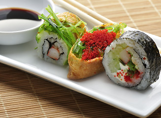 Image showing Sushi Assortment