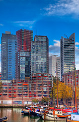 Image showing Rotterdam skylines