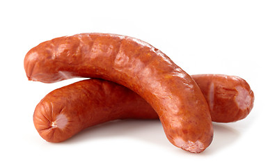 Image showing smoked sausages