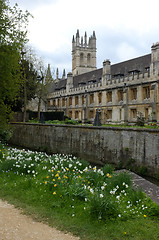 Image showing Oxford college