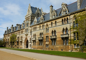 Image showing Christ Church College facade