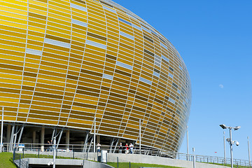 Image showing GDANSK, POLAND - MAY 1: PGE Arena, New Stadium in Gdansk for UEFA EURO 2012, Gdansk, Poland, May 1, 2012