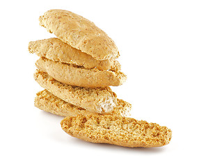 Image showing Whole grain biscuits