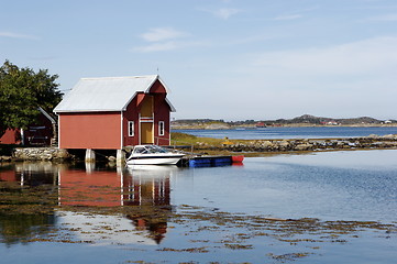 Image showing Norwegian Boat House