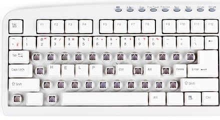 Image showing help me on keyboard
