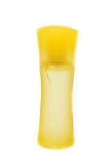 Image showing Yellow perfume bottle