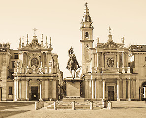 Image showing Santa Cristina and San Carlo church