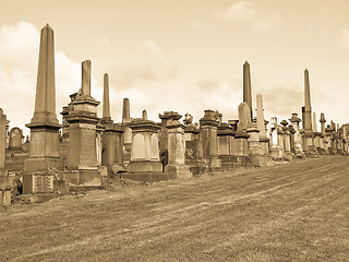 Image showing Glasgow necropolis