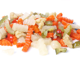 Image showing Mixed vegetables