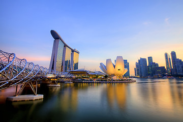 Image showing Singapore skyline