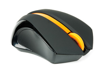 Image showing black computer mouse