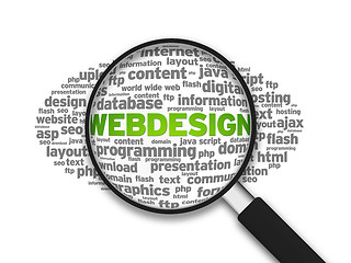 Image showing Webdesign