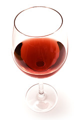 Image showing Glass of Red Wine