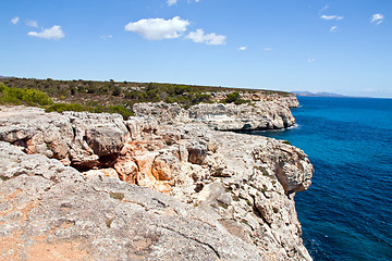 Image showing mediterranean sea landscape balearic island mallorca