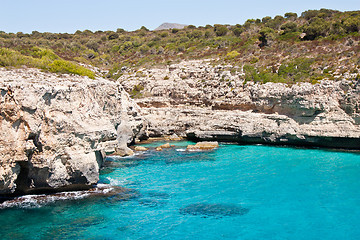 Image showing mediterranean sea landscape balearic island mallorca