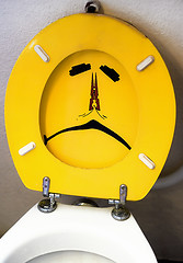 Image showing Artistic Toilet