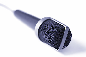 Image showing Microphone (Blue)