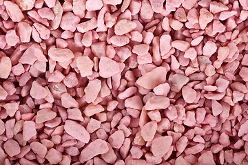 Image showing pink stones macro background