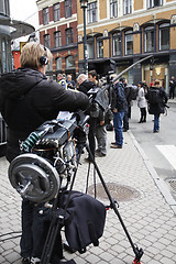 Image showing Camera man