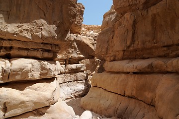 Image showing Desert canyon