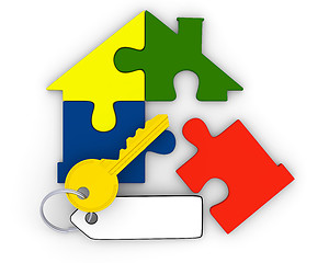 Image showing Key from puzzle home