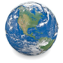 Image showing Illustration of Earth