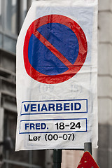 Image showing Veiarbeid