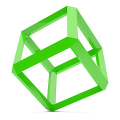 Image showing Green Cube