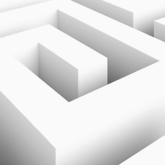 Image showing White Maze