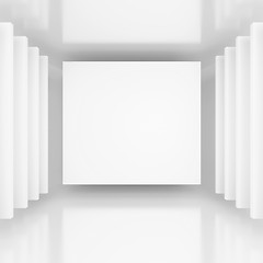 Image showing White Abstract Background