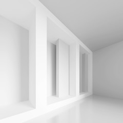 Image showing White Modern Hall 