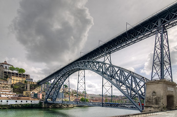 Image showing Steel bridge Ponte dom Luis