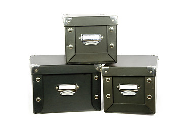 Image showing Three Storage Boxes