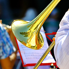 Image showing  Trumpet in Orchestra