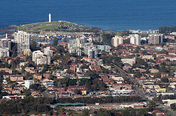 Image showing wollongong city and suburbs