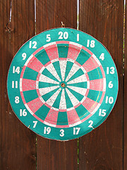 Image showing Dartboard