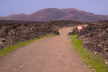 Image showing Volcanic park