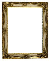 Image showing Picture Frame Gold (Path Included)