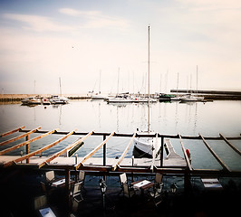 Image showing Sailing boats