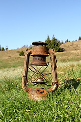 Image showing old handlamp