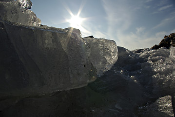 Image showing Icy Forms