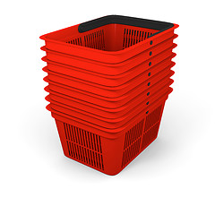 Image showing Shopping baskets