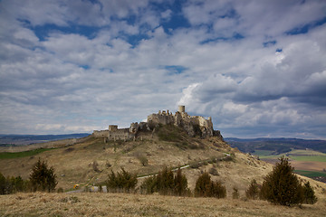 Image showing SpisÌŒ castle in eastern Slovakia